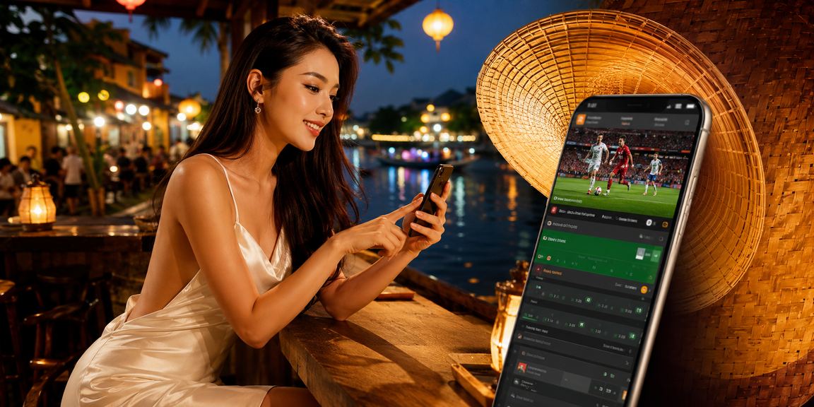 Người dùng Hội An đặt cược thể thao trực tuyến qua điện thoại